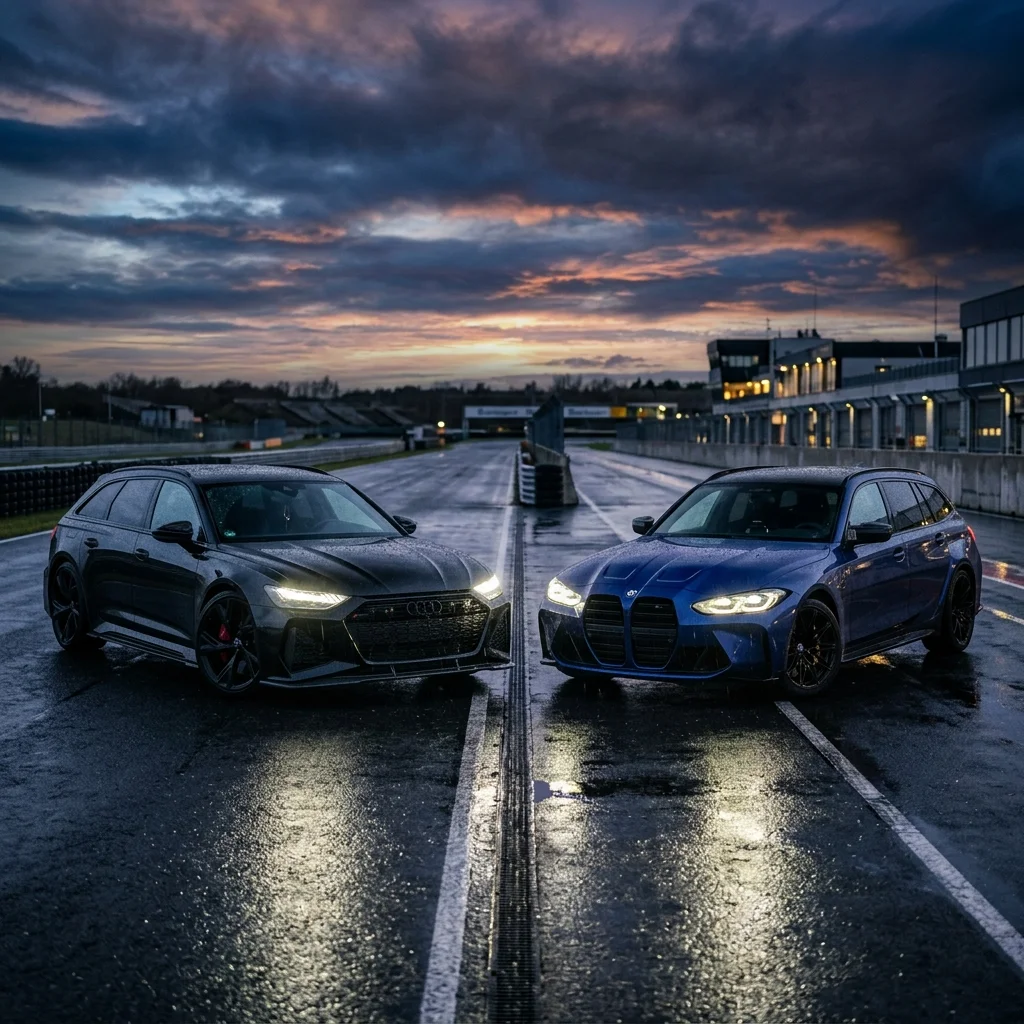Audi RS6 vs BMW M3 Touring